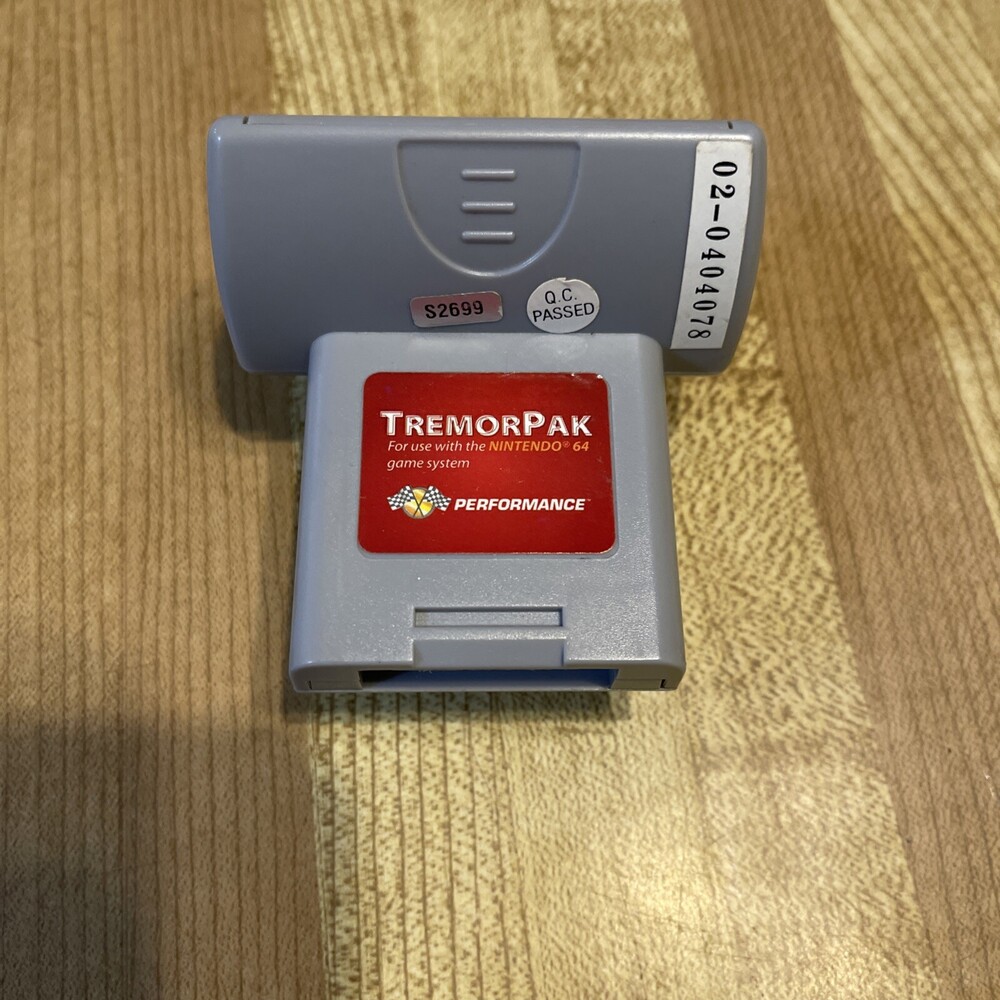 Tremor Pak Plus Pack Nintendo 64 N64 Rumble Pak